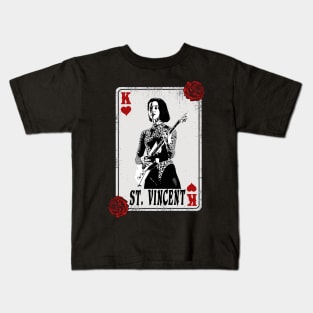 Vintage Card St. Vincent Kids T-Shirt